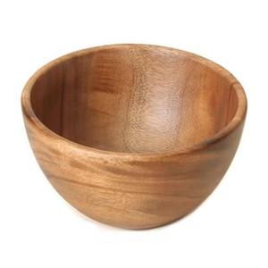 Pâte à fruits moderne décorative pour la maison bols de service pour pâtes aux fruits de céréales bol à salade en bois d'acacia - Product Image 3