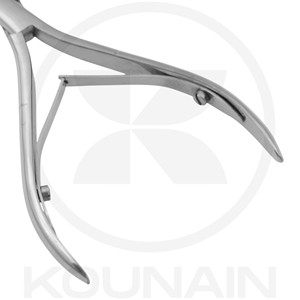 Coupe-ongles professionnel en acier inoxydable KOUNAIN pince à cuticules aiguisée durable pour une élimination précise des peaux mortes et un doigt droit - Product Image 3