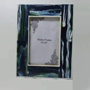 กรอบรูปไม้สไตล์วินเทจแบบเรียบง่ายพร้อมเขาแขวนแจกันติดผนังสำหรับตกแต่งบ้าน - Product Image 2