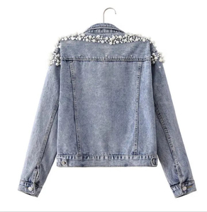 Veste en jean pour femmes, prix de gros, haute qualité, meilleur matériel, service OEM, veste en jean confortable, vente chaude - Product Image 4