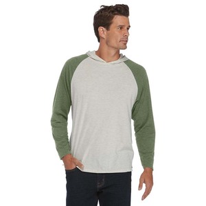 T-shirt léger et décontracté à manches longues pour hommes, pull à capuche avec cordon de serrage et poche pour hommes - Product Image 5