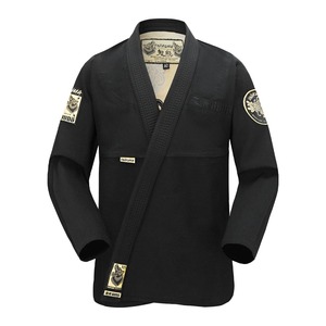 Logo personnalisé Brésilien Jiu Jitsu Gi Uniformes Ensemble Complet Veste Pantalon Ceinture OEM ODM Perle Armure Haute Qualité Coton Arts Martiaux Porter - Product Image 4