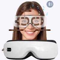 LJ Factory New Intelligent Mini Electric 4D Lunettes de massage des yeux Mini Baseball Design Confortable Outil de massage des yeux