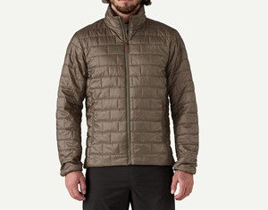 Chaqueta de Invierno Personalizada al por Mayor para Hombre, Cortavientos, Transpirable, Impermeable, de Microfibra Acolchada con Cremallera y Estampado - Product Image 6