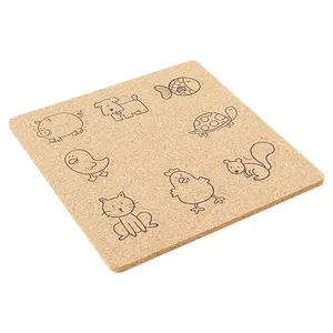 Gadget Promozionali Personalizzati in Sughero e Lino a Forma di Puzzle - Product Image 3