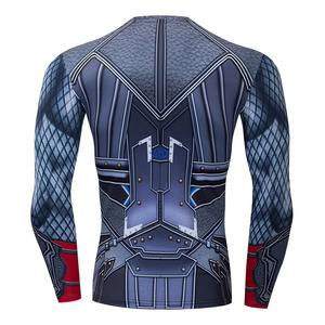 Rash Guard sublimé de qualité supérieure pour les commandes en gros d'équipes sans minimum d'impression de logo et de numéro personnalisés - Product Image 3