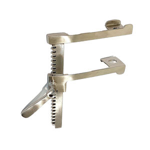 Écarteur de côtes manuel en acier inoxydable Burford Finochietto de 12 pouces personnalisé avec lame incurvée - ORTHO GENIX OG-46 - Product Image 6