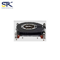Refroidisseur de processeur Strikefan CQ3 125W PWM pour socket Intel LGA1700 avec dissipateur thermique en plastique, deux roulements à billes, 7000 tr/min, 42,5 CFM, 59 dB(A)