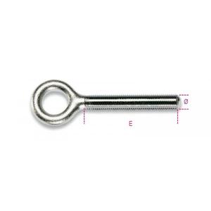 Lot de BETA-ROBUR yeux de tendeur à filetage droit galvanisé - Product Image 2