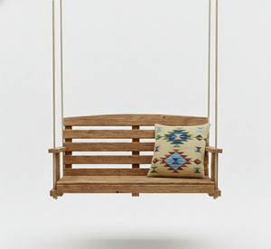 Funda de Cojín Moderna de Algodón Tejido Color Beige con Patrón Floral, Cierre de Cremallera, Lavable, para Uso en el Hogar y Hoteles - Product Image 2