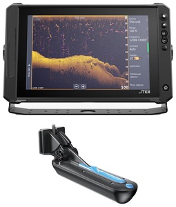 Achetez un nouveau navigateur maritime GPS Elite-Tier de 12 pouces avec transducteur 3-en-1 intégré - Commandez dès maintenant - Product Image 1