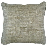 Housse de coussin/décoration carrée en tissu de lin tissé bicolore personnalisée, écologique, moderne, dernière tendance, vente chaude