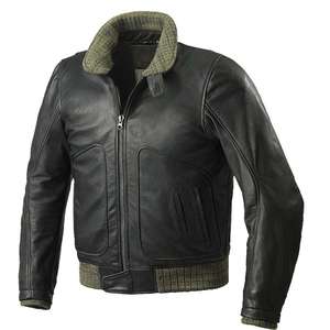Blouson d'hiver zippé en polaire à capuche pour homme, motif écossais, couleur personnalisée, style universitaire, uni, pour moto, vente en gros - Product Image 1