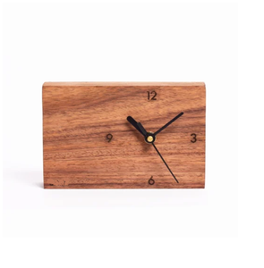 Horloge murale en bois artisanat vente chaude haute demande horloge murale en bois bureau à domicile chambre accessoires Offre Spéciale - Product Image 4