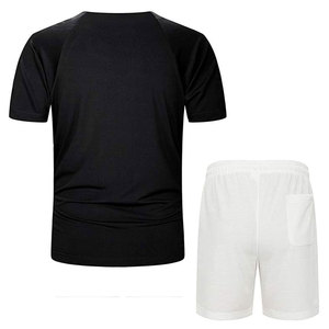 2024 nouveauté hommes décontracté entraînement Shorts ensemble respirant séchage rapide été mode double pièce vêtements avec des couleurs personnalisées - Product Image 2