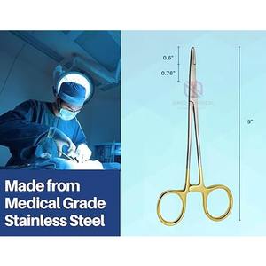 Porte-aiguilles chirurgicales manuels en acier fiables, durables et de précision pour une précision chirurgicale, outils fiables du Pakistan - Product Image 5