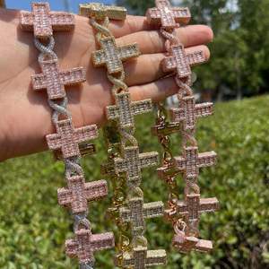 Infinity Linked Iced Out Hip Hop Collar de lujo - Product Image 5