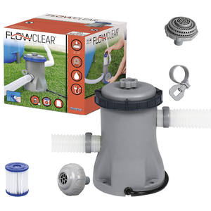 Bomba de Filtro Bestway para Piscinas, 1249 L/h, Eléctrica, 1-3Hp, Bomba de Calor con Motor de 1.5Hp - Product Image 2