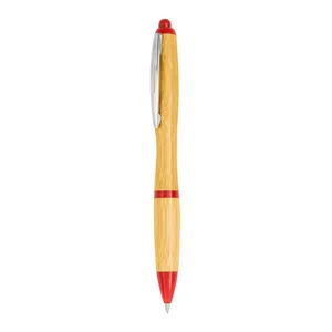 Penna a Sfera in Bambù Personalizzata, Gadget Promozionale Flyttbar - Product Image 3
