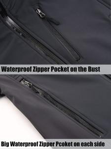 Veste Softshell Unisexe Personnalisée pour Hommes, Vêtements de Course, Tissu en Toile, Style à Fermeture Éclair, Décontractée, Taille Personnalisée, Arrivée Veste d'Hiver - Product Image 5