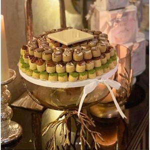 Bol à chocolat en métal doré et argenté artisanal de luxe moderne, porte-douceurs, passe au lave-vaisselle, durable pour les mariages et les événements - Product Image 6