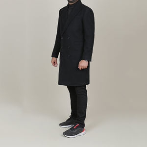 Dernier modèle de manteaux pour hommes, taille adulte, col en duvet, manches longues, respirants, longs manteaux streetwear masculins décontractés tendance OEM pour hommes - Product Image 4