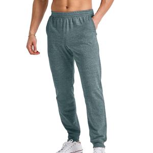 Pantalon de survêtement de fitness décontracté Pantalon de survêtement skinny noir en tissu Streetwear Taille moyenne pour pantalon de gym pour homme - Product Image 1