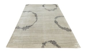 Style moderne 100% Viscose touffeté Pile coupée antidérapant résistant aux taches ensembles de tapis motif carré paillasson salon chambre - Product Image 6