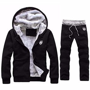 Ensemble de survêtement pour homme de haute qualité, confortable, en polaire respirant, taille élastique, pantalon de jogging, vêtements de sport pour la course à pied et la salle de sport - Product Image 6