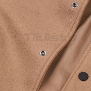 Meilleures ventes en ligne Meilleur prix Veste Letterman Service OEM Veste Letterman quantité minimale de commande basse teinte unie - Product Image 6