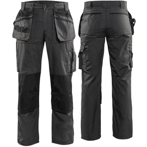 Factory Direct <b>Men's</b> Cargo Pants 98% Cotton 2% Spandex <b>Stretchy</b> Casual Pants Multi-functional Multi-pockets Straight Breathable - Product Image 1