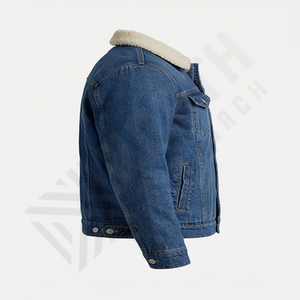 Chaqueta Vaquera de Algodón 100% de la Mejor Calidad para Hombre, Gran Venta, Estilo Moderno, Unisex, Ropa de Calle Duradera, Prenda Exterior - Product Image 3