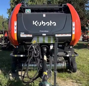 Mini presse à foin ronde de haute qualité pour l'état de la ferme de foin et de paille neuve et utilisée avec des composants de base de la boîte de vitesses du moteur - Product Image 4