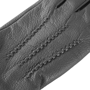 Gants en cuir de haute qualité sur mesure en gros, nouveau style, design simple pour les activités de plein air en hiver, gants en cuir tendance - Product Image 4