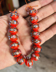 ลูกปัดแก้วทรงกลม16มม. (8นิ้ว) เครื่องประดับเค้กแต่งงานมีหลายสี - Product Image 6