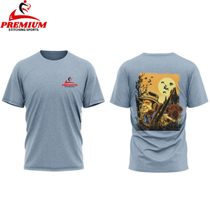 Camisetas Lisas de Algodón Grueso para Hombre al por Mayor, Camisetas Blancas para Sublimación Personalizada, Camisetas Oversize para Hombre - Product Image 1