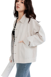 Venta al por mayor de alta calidad de la moda Casual Jean Chaquetas de mezclilla para las mujeres Chaquetas transpirables hechas en China - Product Image 6