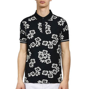 Polo de sublimación para hombre, camiseta de alta calidad con estampado completo a la moda - Product Image 1