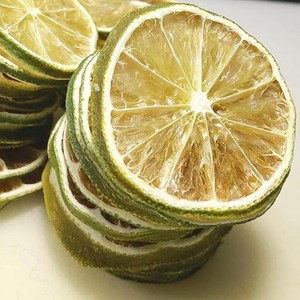 Vente en gros tranche de citron vert séché sans sucre naturel sain anneau de citron sec tranches d'agrumes déshydratés - Product Image 4