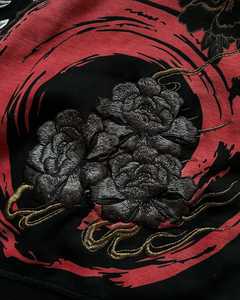 Sweat à capuche zippé brodé streetwear de qualité supérieure pour unisexe, 100% coton, 500 GSM, en gros - Product Image 4