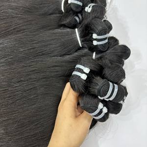 วิกผมสำหรับต่อจากเวียดนามผมแท้แบบถักทอแบบตรงธรรมชาติ - Product Image 6