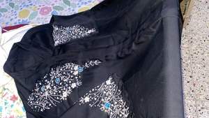 Elegante modesto bordado a mano de corte recto Abayas Formal estilo Dubai vestidos transpirables ropa musulmana tradicional - Product Image 2