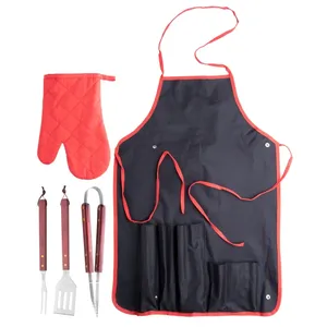 "Custom <b>BBQ</b> Set of 5 Pieces by Axon High Quality <b>BBQ</b> <b>Tools</b>" - Product Image 2