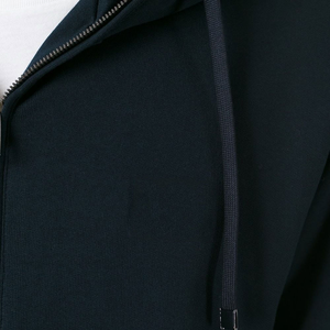 Sweat à capuche zippé pour homme, vêtements personnalisés, tissu en coton et polyester, logo imprimé, sweat à capuche zippé élégant pour homme, style streetwear, impression longue durée - Product Image 6