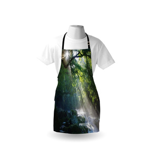 Tablier de cuisine de qualité supérieure Design personnalisé 100% pur coton Tablier de cuisine de cuisine - Product Image 5