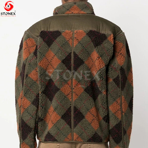 Chaqueta de lana Polar para hombre, lo último en 2023, personalizada, al por mayor, transpirable, para invierno, para exteriores, con bolsillos, diseño de punto - Product Image 4