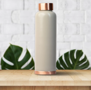 Ak Brass Drinkware Bouteille d'eau ayurvédique en cuivre pur 100% - Product Image 3