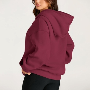 2025 conjuntos de dos piezas de gran tamaño para mujer con capucha y traje de jogging ropa deportiva de invierno para maternidad para otoño Color sólido - Product Image 4