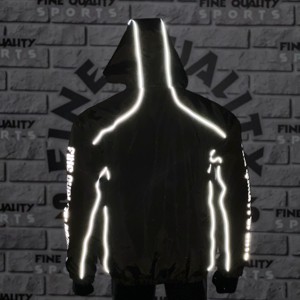 Ropa deportiva para hombre, cortavientos de nailon de calidad fina, sudadera con cremallera y bolsillo, ropa personalizada de EE. UU., Sudadera con capucha de invierno con estampado Digital directo - Product Image 6