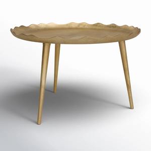 Table basse en verre avec plateau en métal moderne personnalisée, meubles de maison, fabricant et exportateur en gros - Product Image 6